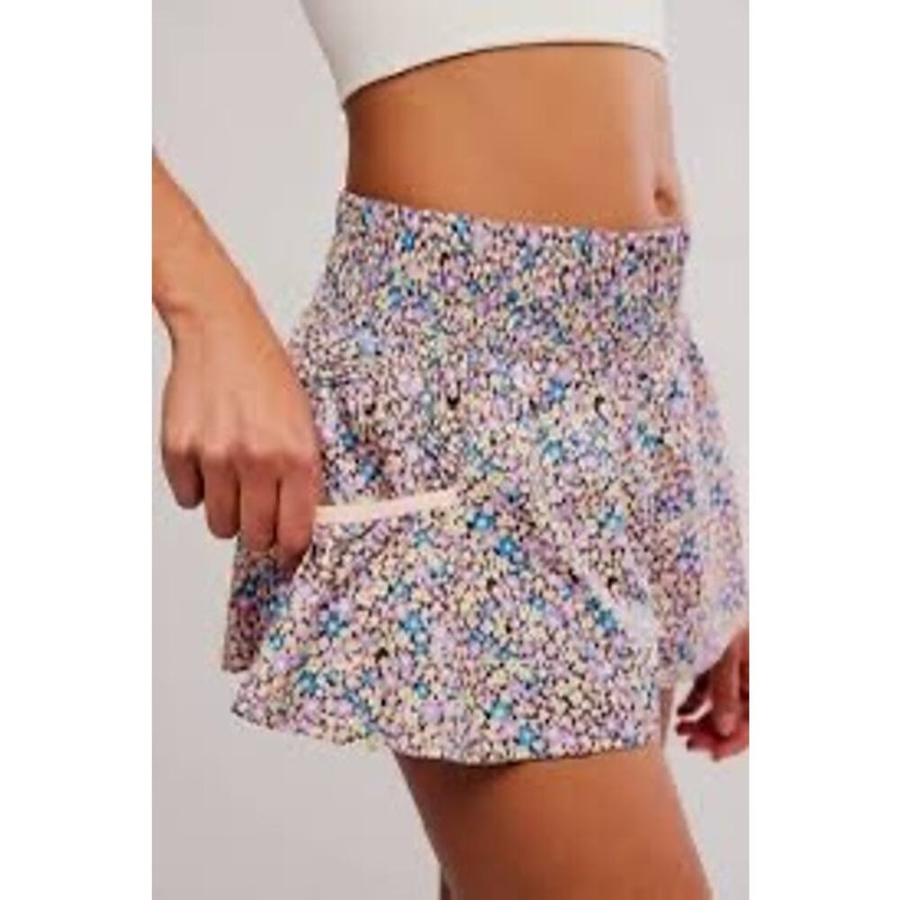 NWOT / FP Movement Get Your Flirt On Printed Shorts / sz XL - Picture 4 of 5